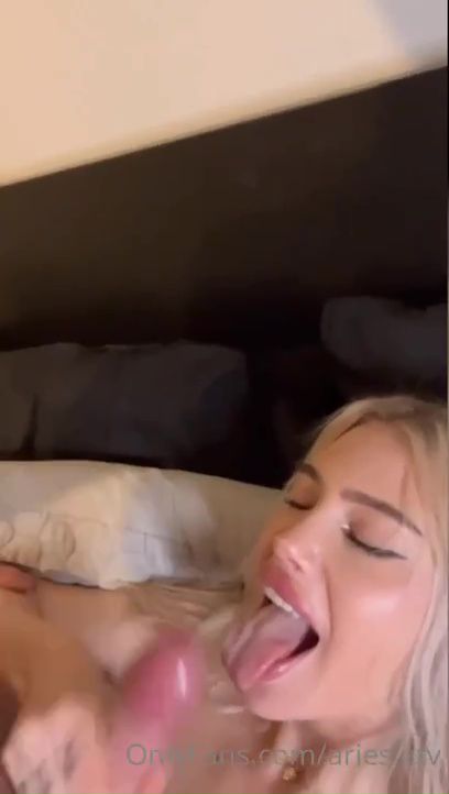 Ariesiatv Nude POV Blowjob Facial OnlyFans Video Leaked Thotslife