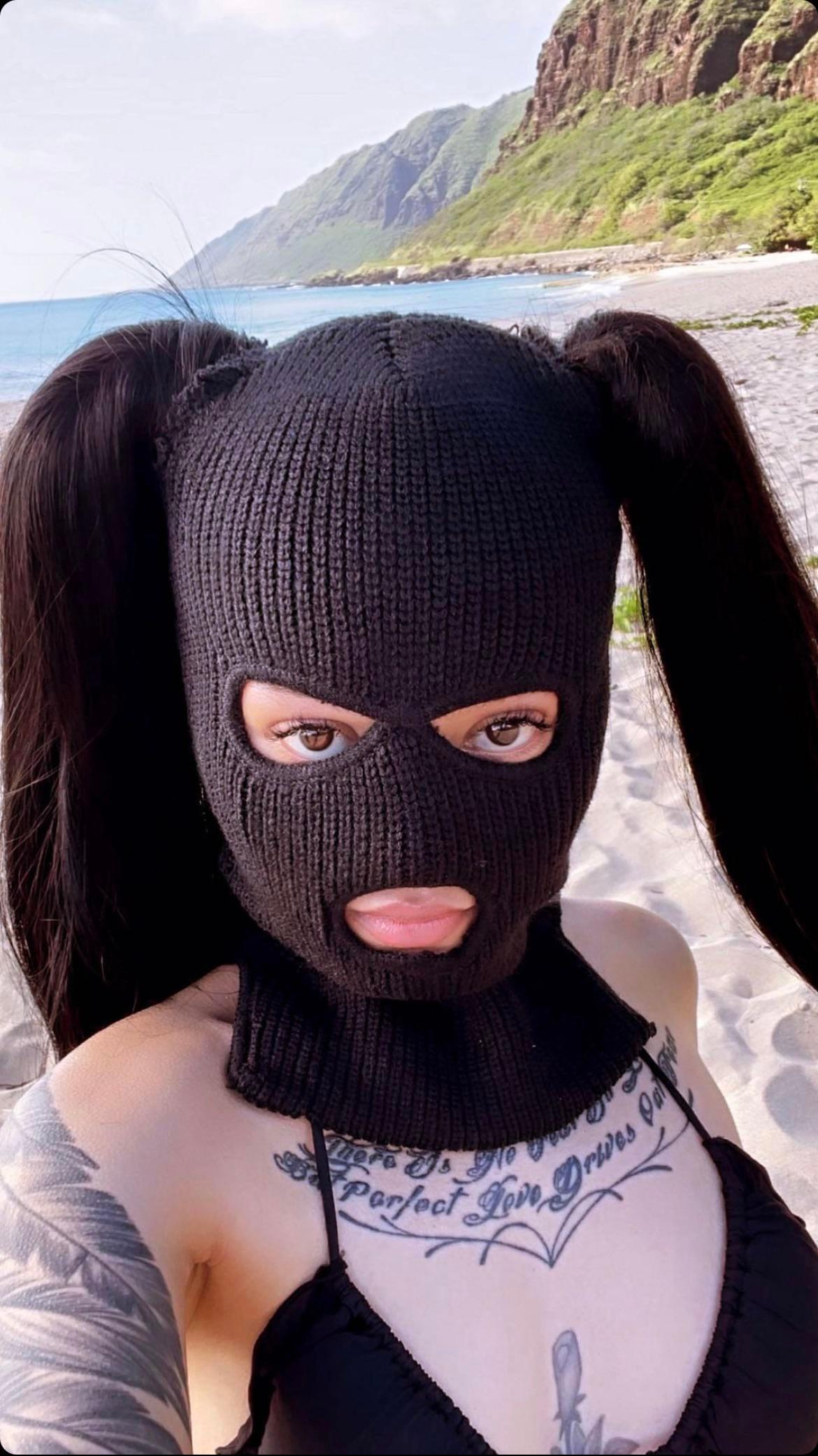 Bella Poarch Bikini Beach Mask Photoshoot Set Leaked Thotslife