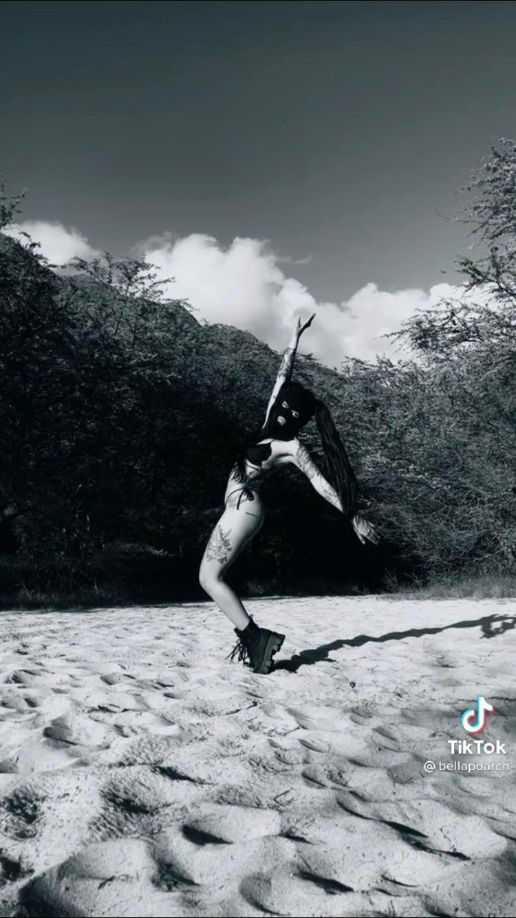 Bella Poarch Bikini Beach Mask Photoshoot Set Leaked Thotslife