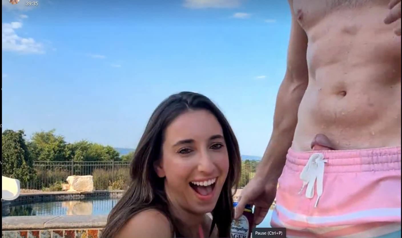 Christina Khalil Pool Blowjob PPV OnlyFans Video Leaked Thotslife