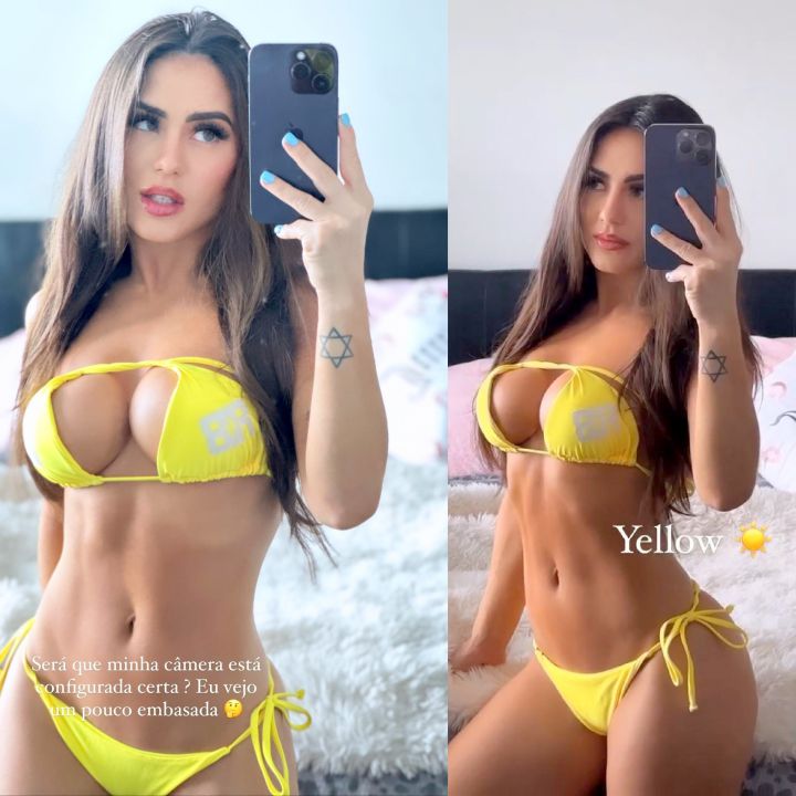 Giovanna Eburneo Hot Bikini Selfie Dance Video Leaked Thotslife