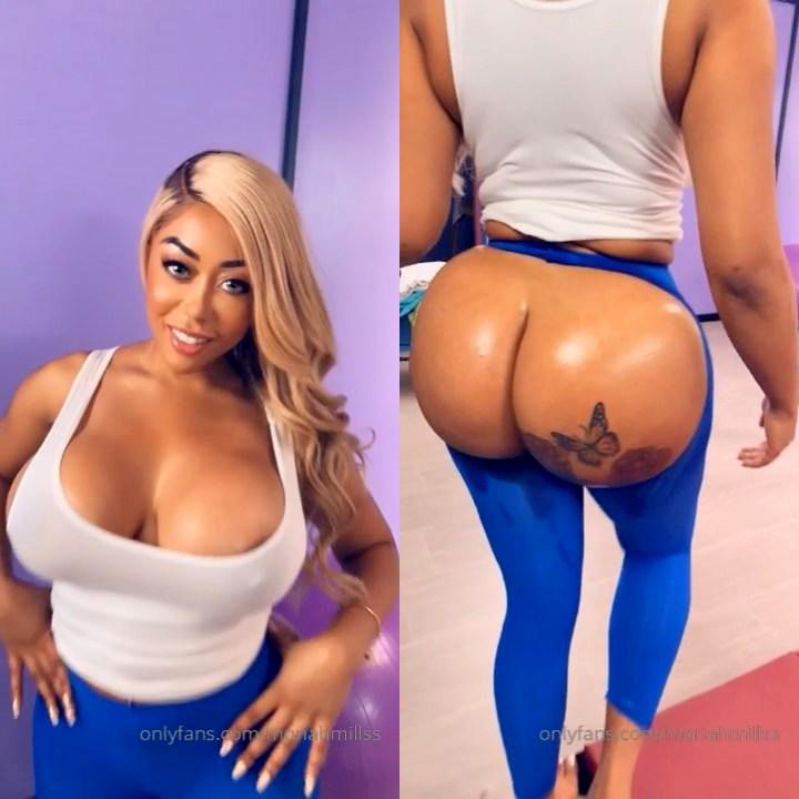 Moriah Mills Gym Ass Nude Onlyfans Video Leaked Thotslife