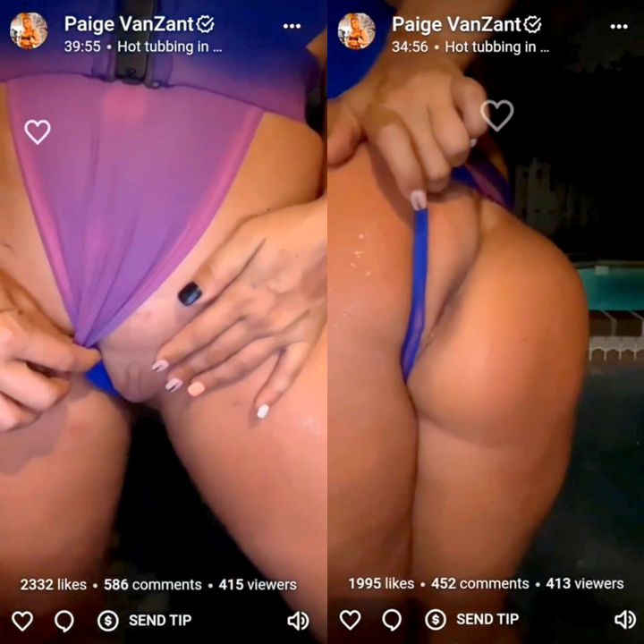 Paige Vanzant Pussy Ass Reveal Onlyfans Video Leaked Thotslife