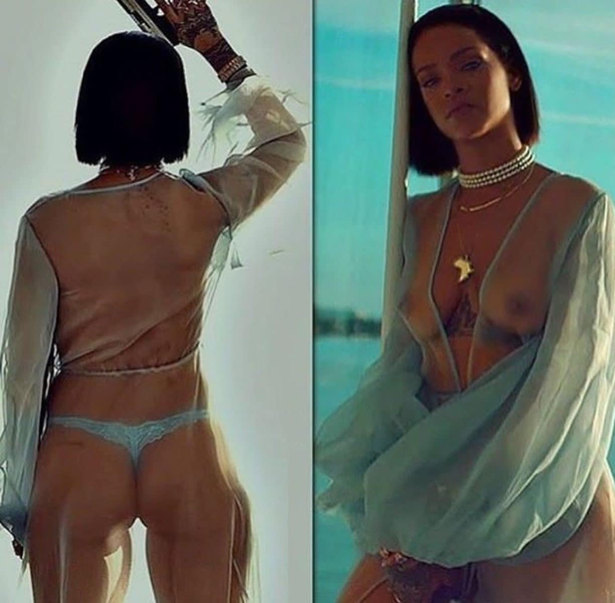 Rihanna Nude Photos Sex Tape Leaked 13