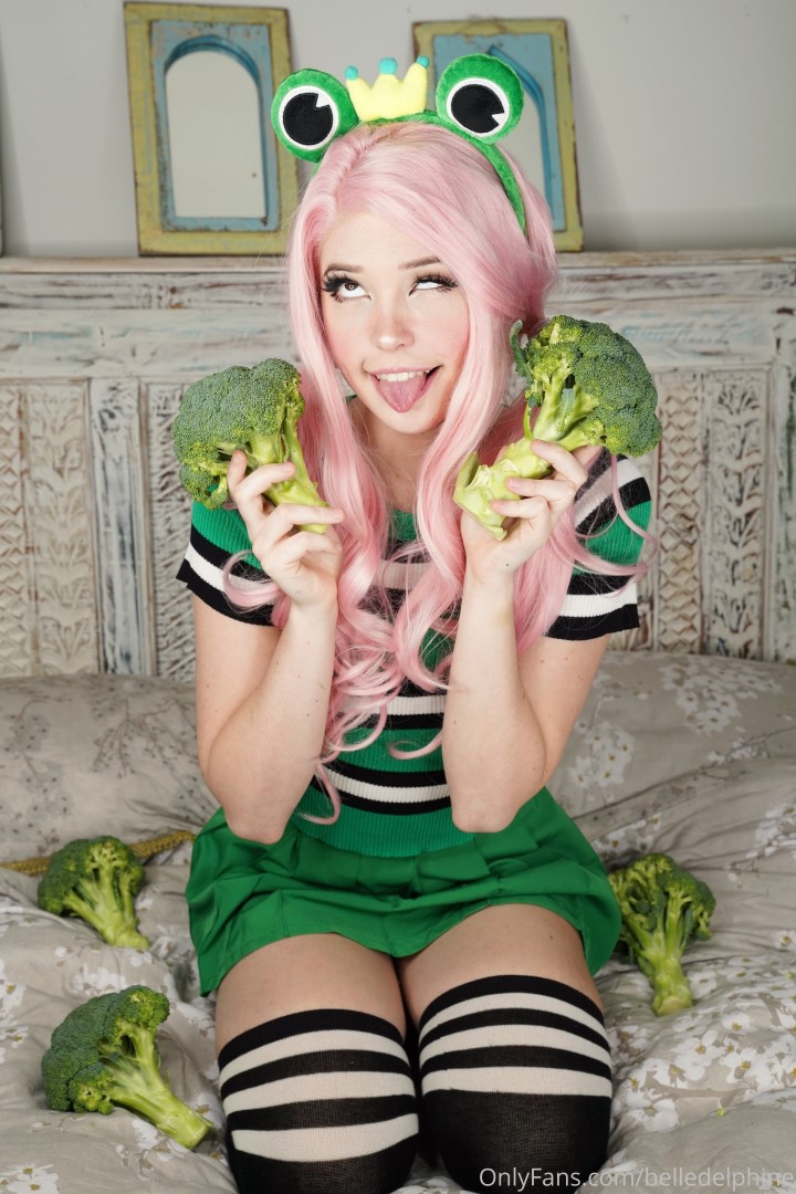 Latest Belle Delphine Eats Your Greens Onlyfans Photos
