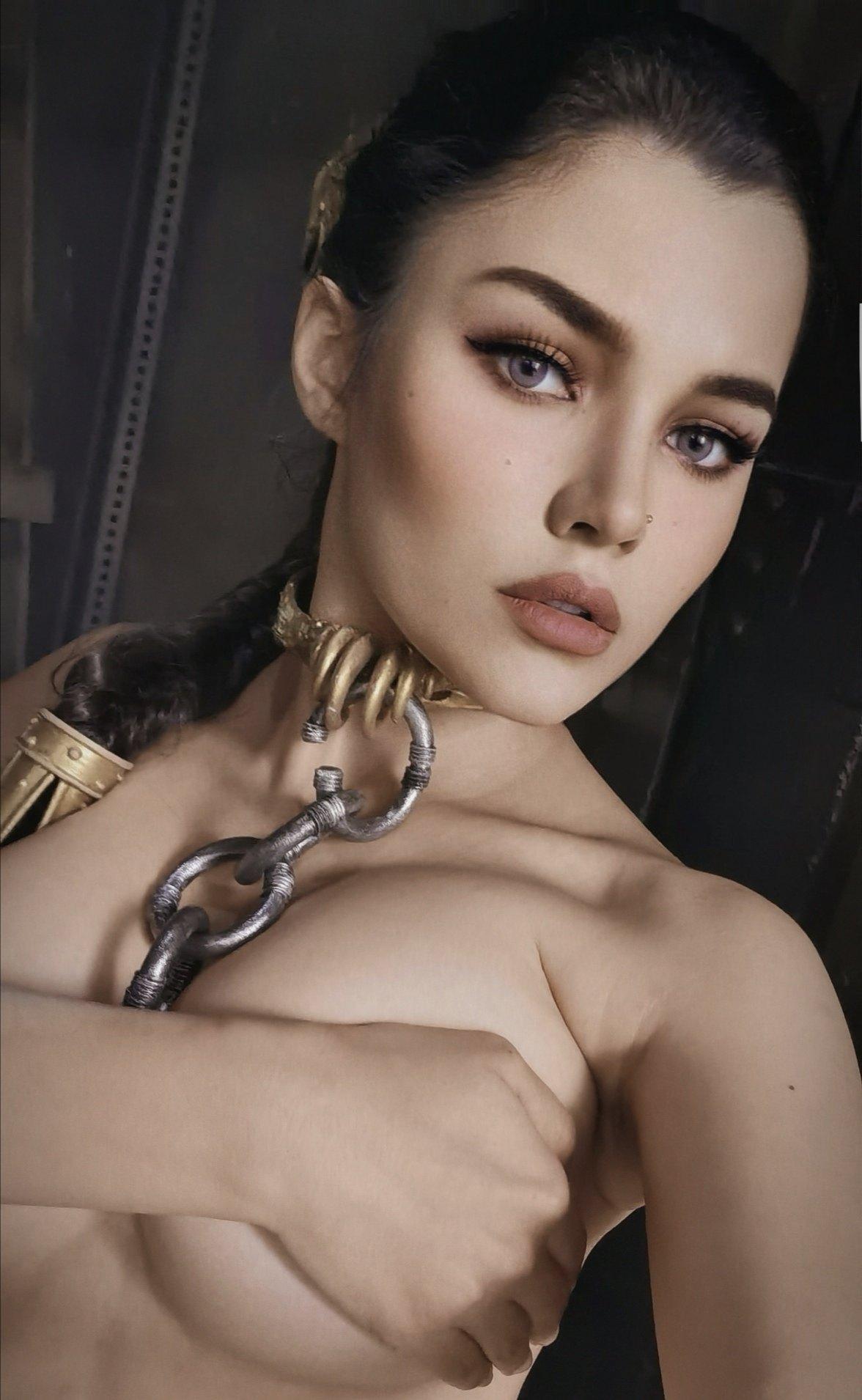Kalinka Fox Nude Princess Leia Cosplay Leaked 19