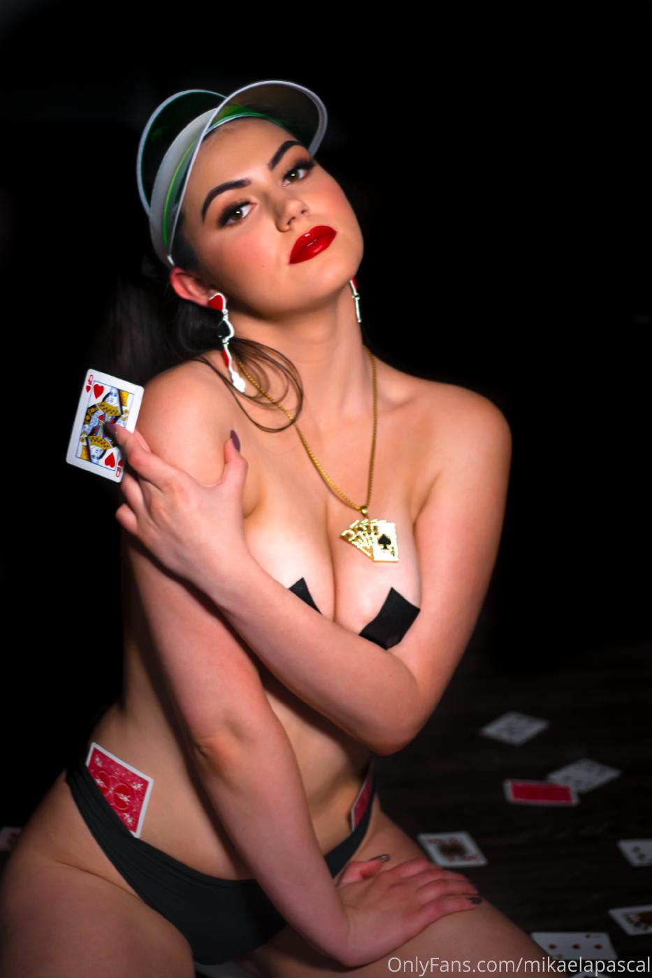 Mikaela Pascal Poker Pasties Set Leaked 25