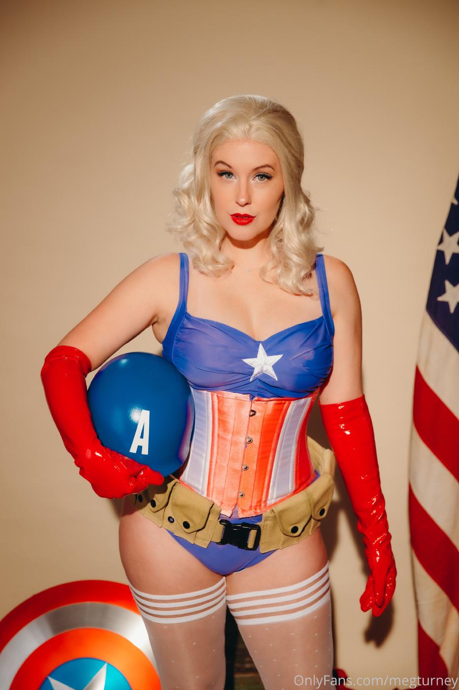 Meg Turney Nude Captain America Cosplay Video Leaked 327
