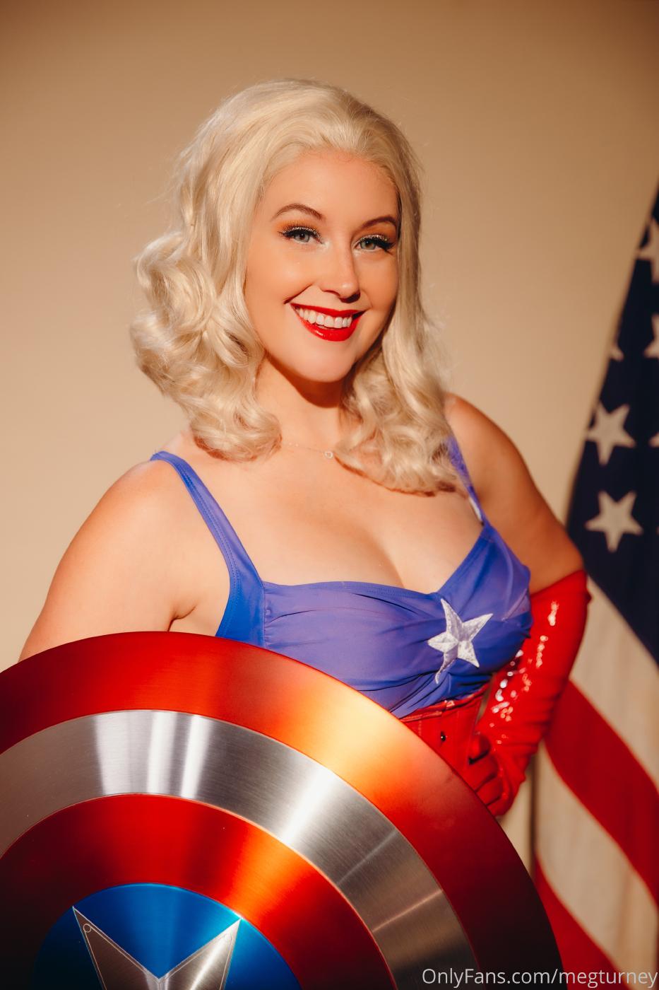 Meg Turney Nude Captain America Cosplay Video Leaked 19