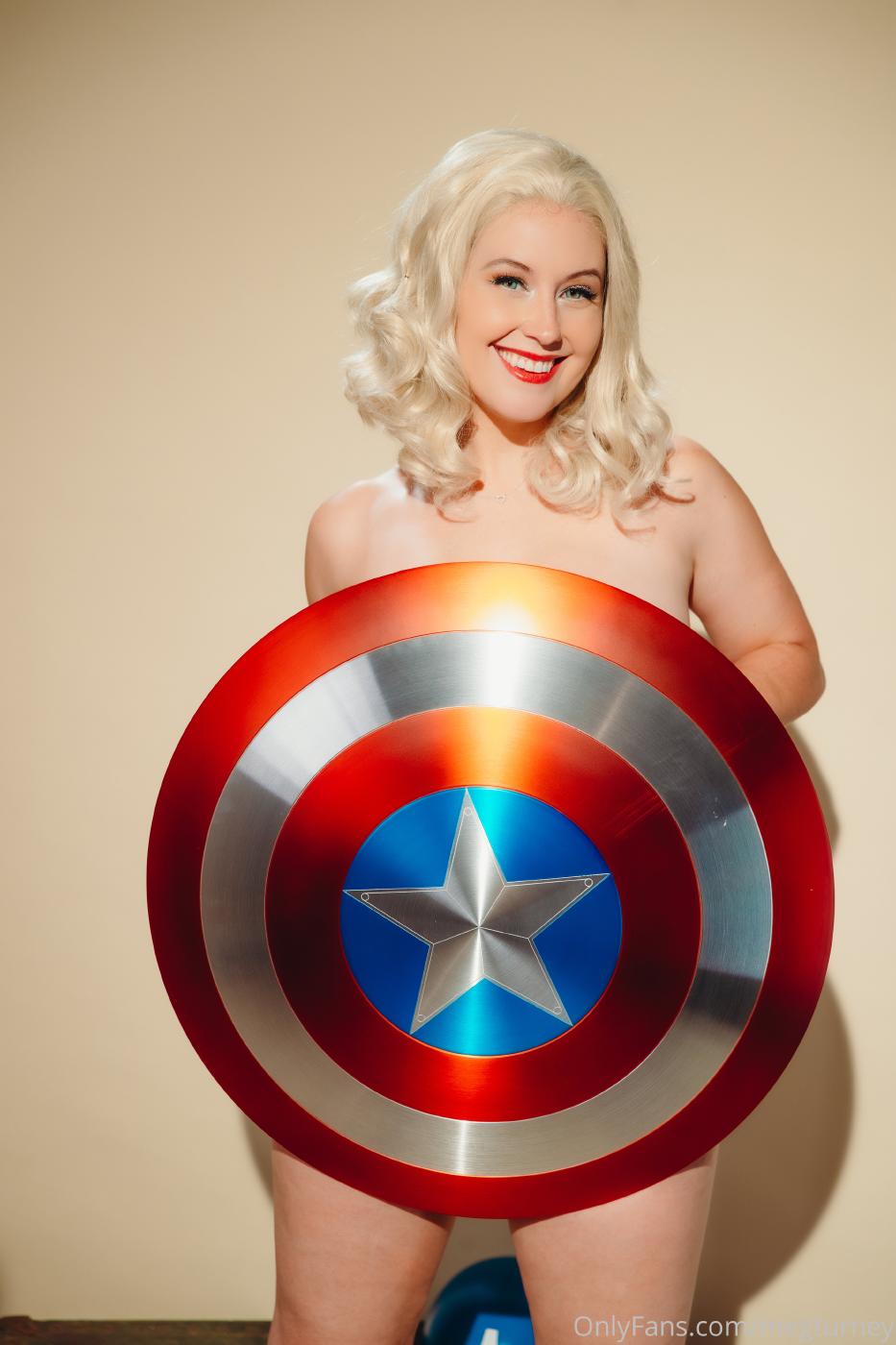 Meg Turney Nude Captain America Cosplay Video Leaked 331