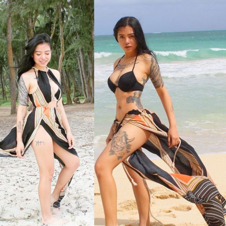 Bella Poarch Hot Beach Bikini Set Leaked | Thotslife.com
