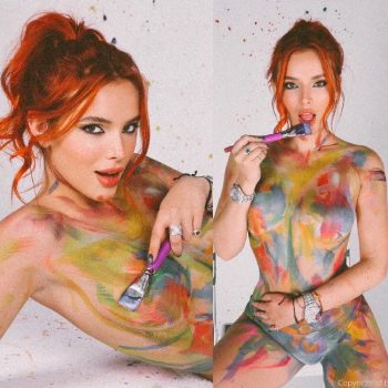 Bella Thorne Nude Body Paint Onlyfans Photos Leaked