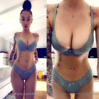 BhadBhabie Thong Lingerie Onlyfans Video Leaked