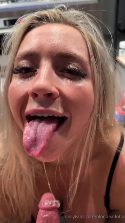 BlondeAdobo Nude POV Blowjob Facial Onlyfans Video Leaked