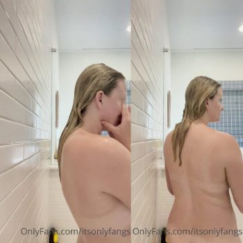 Fangs Onlyfans Nude Shower Video Leaked