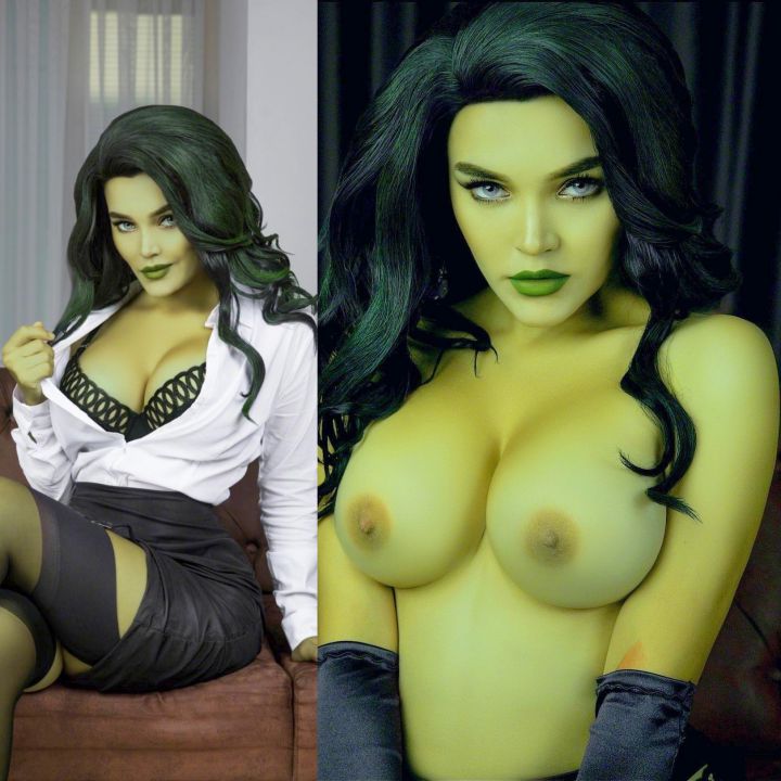 She Hulk Cosplay Porn - Kalinka Fox She-Hulk Cosplay Patreon Set Leaked | Thotslife.com