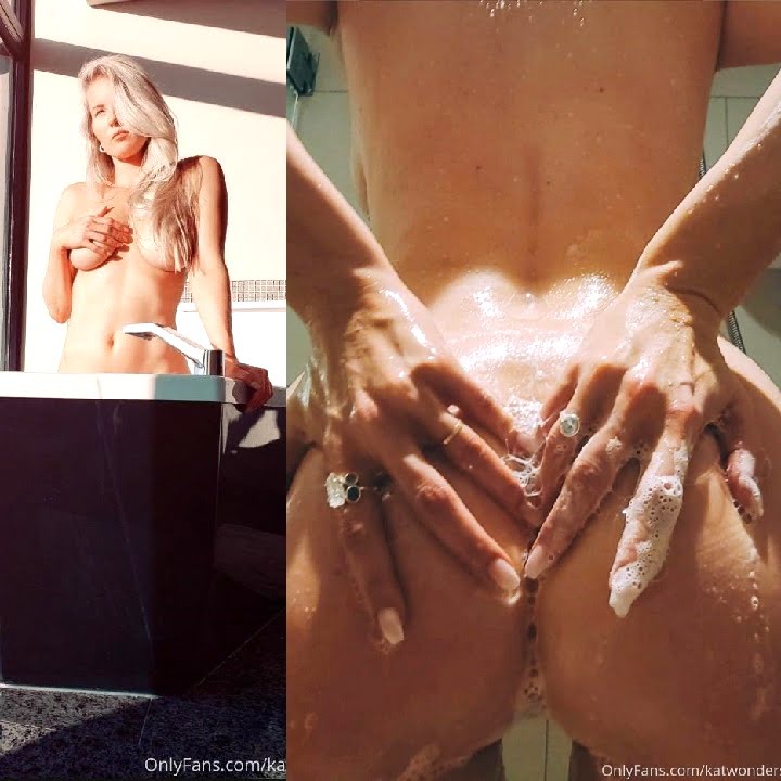 Kat Wonders Nude Shower Onlyfans Photos Leaked Thotslife.com.