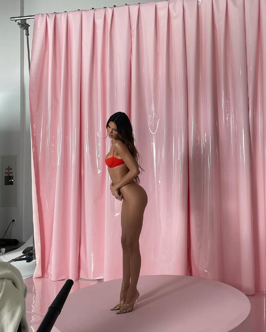 Kendall Jenner Skims Thong Photoshoot Leaked 3