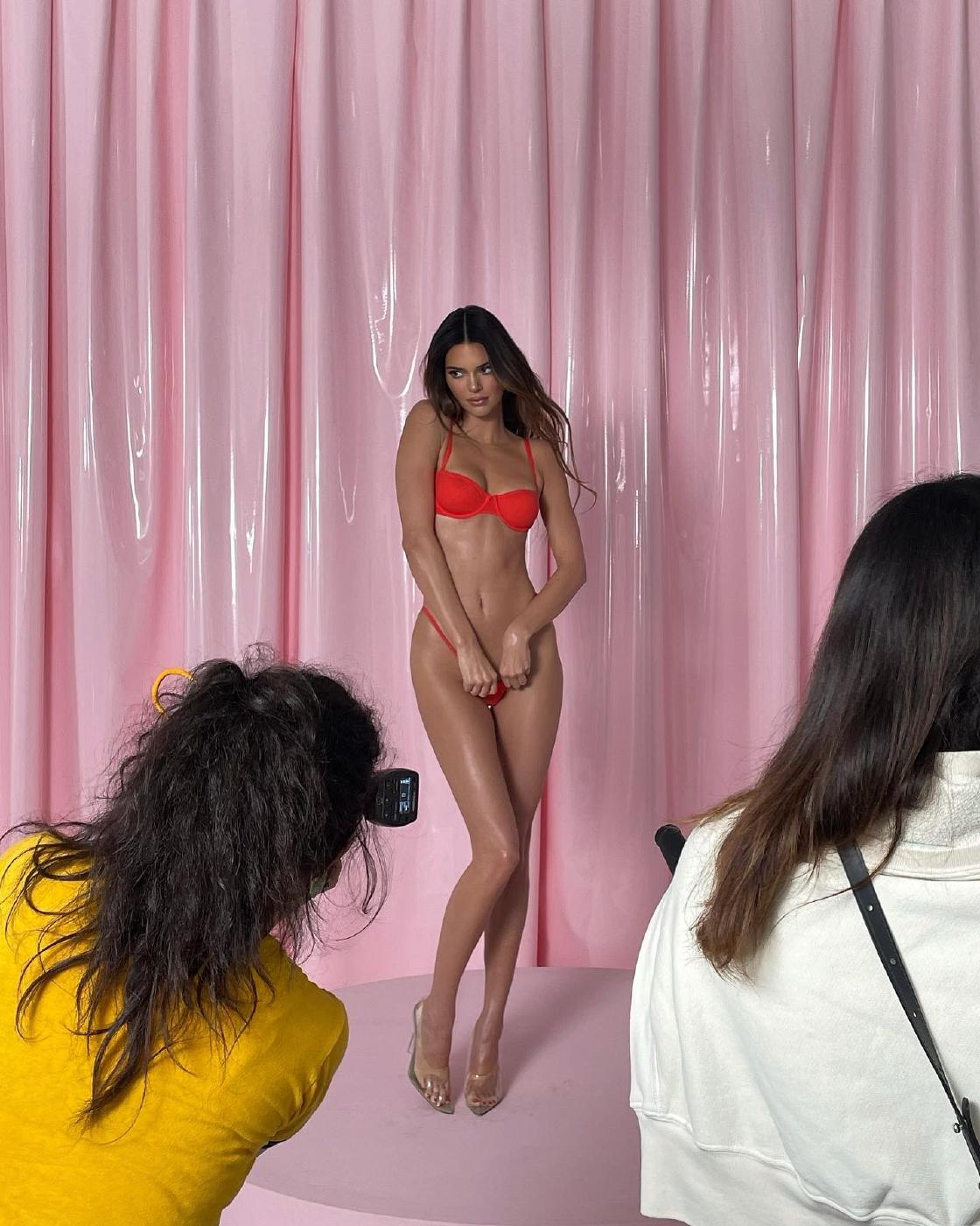 Kendall Jenner Skims Thong Photoshoot Leaked 53