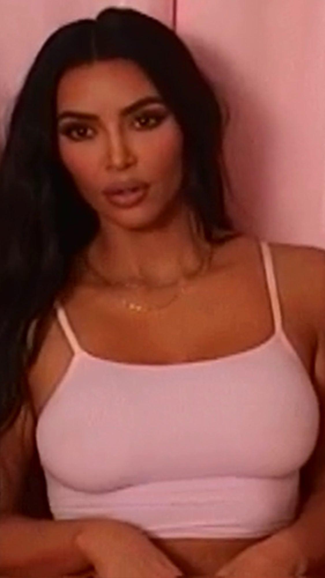Kim Kardashian And Kylie Jenner Skims Lingerie Photoshoot 28