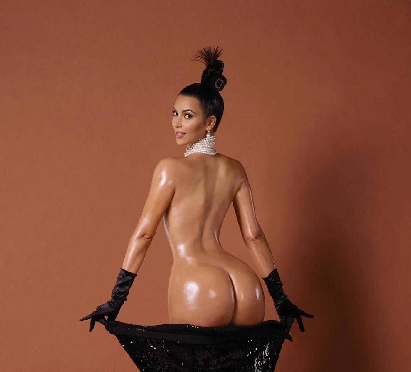 Kim Kardashian Nude Dress Strip Leaked Photos 132