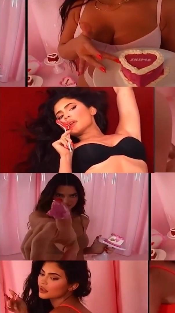 Kylie Jenner BTS Skims Lingerie Video Leaked 1