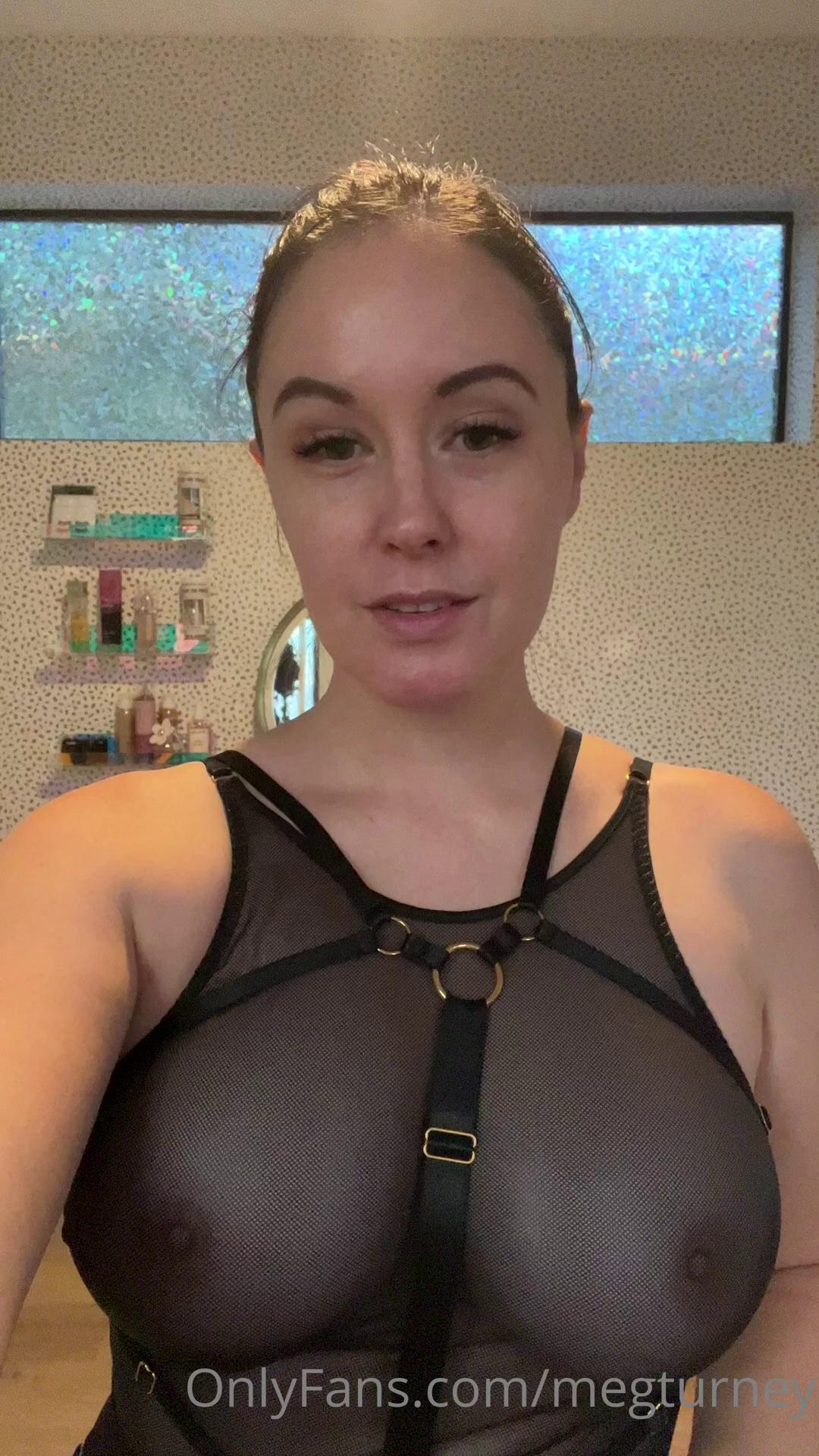 Meg Turney See Thru Bodysuit Onlyfans Video Leaked