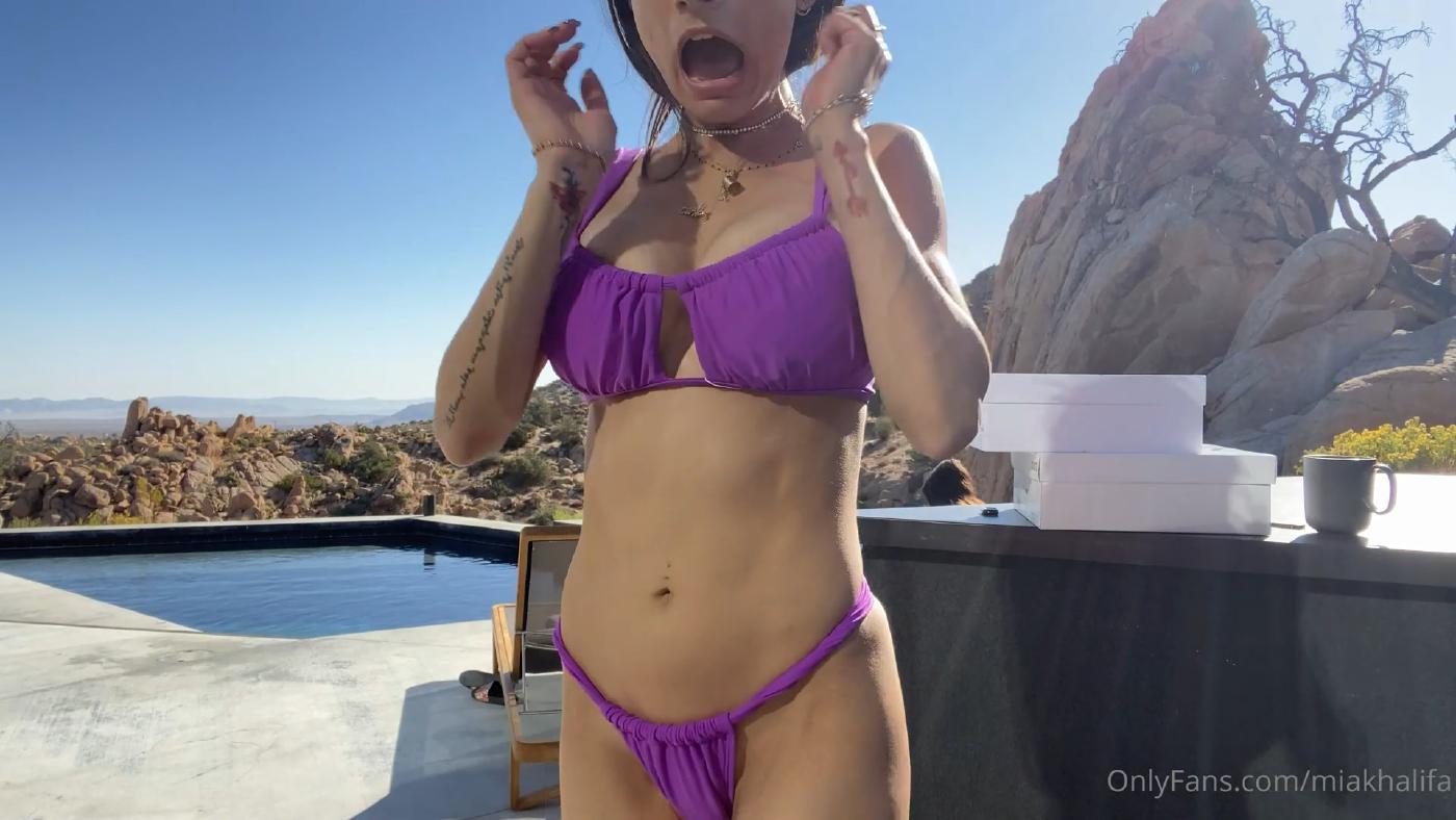 Mia Khalifa Sexy Bikini Outtakes Video Leaked 3