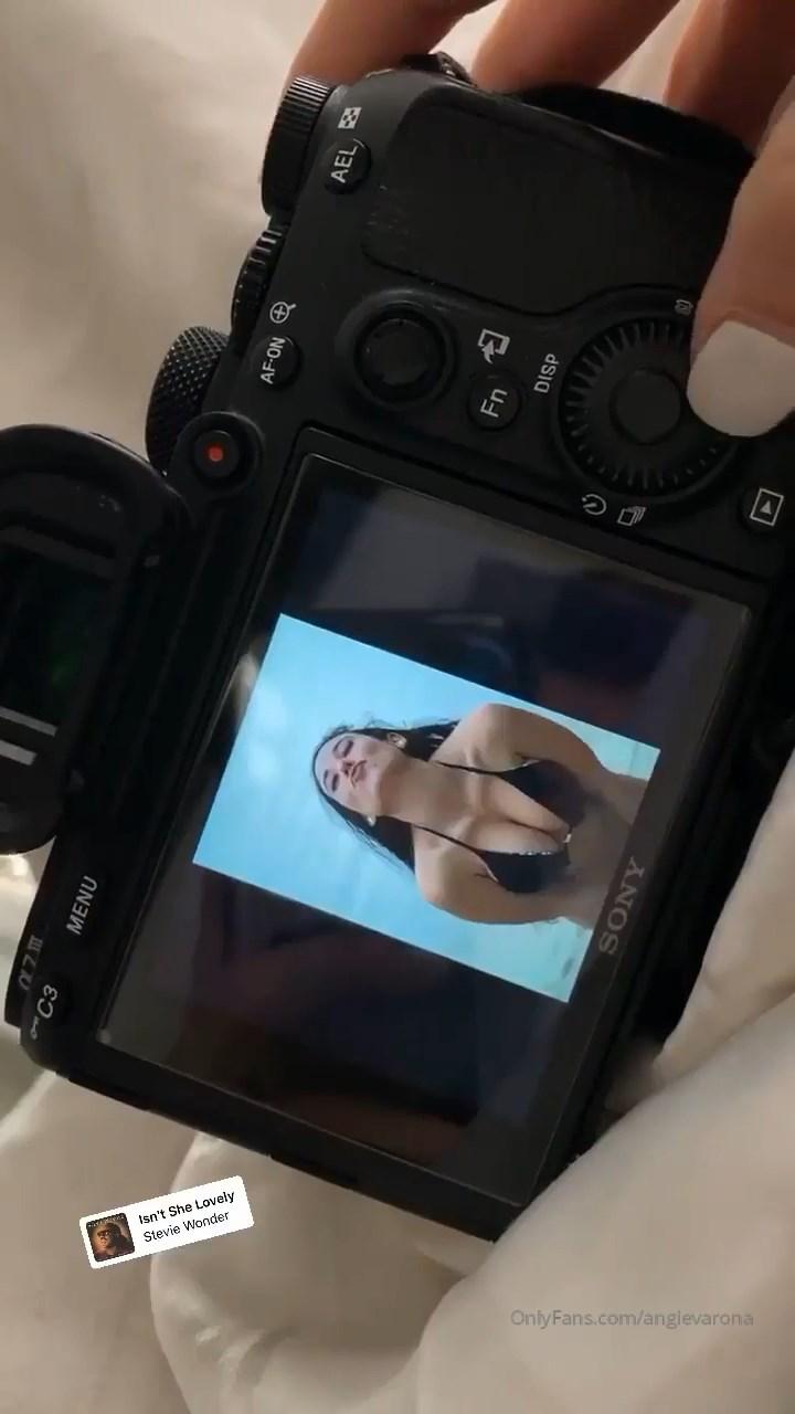 Onlyfans Angie Varona Bikini Selfies Video Leaked 1