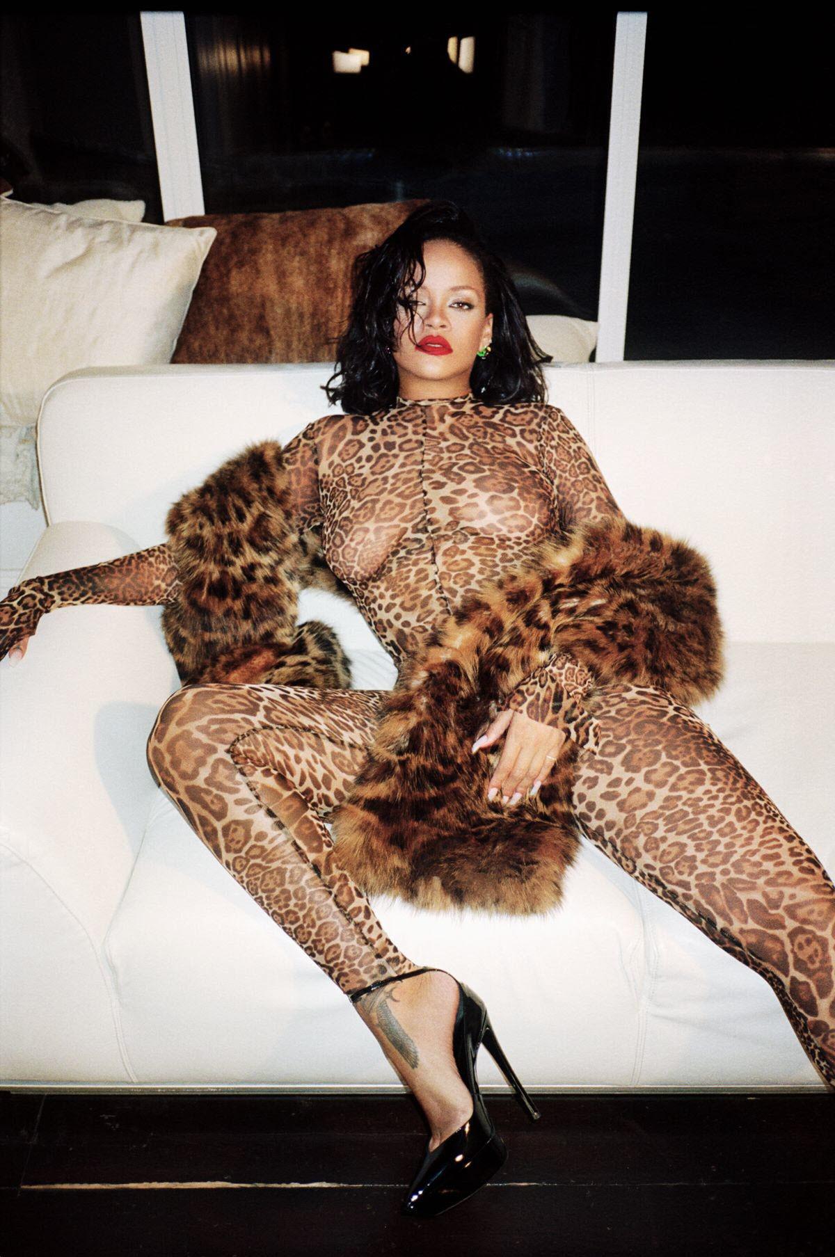 Rihanna Modeling Photoshoot Nudes Leaked