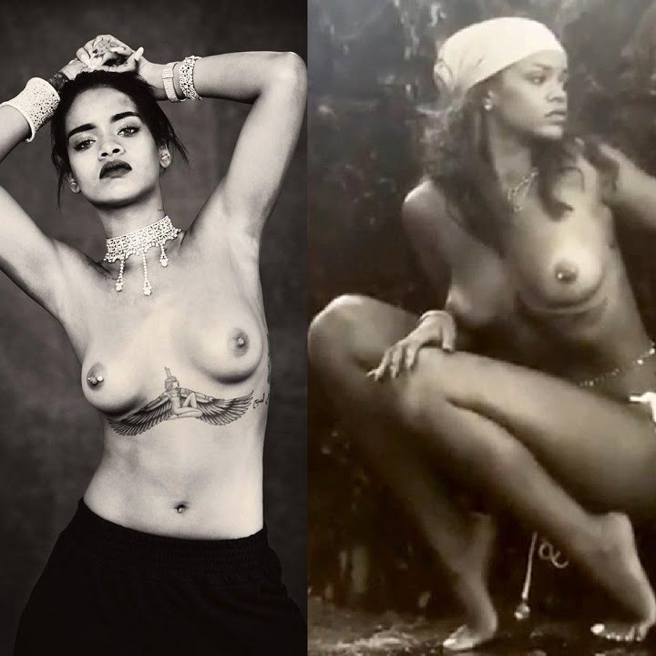 Rihanna Modeling Photoshoot Nudes Leaked Thotslife.com.
