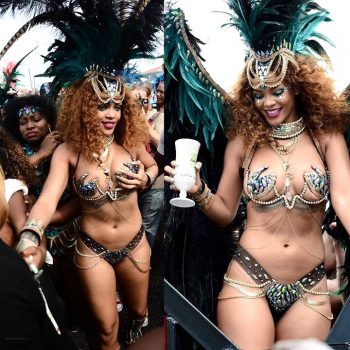Rihanna Nip Slip Public Bikini Festival Photos Leaked
