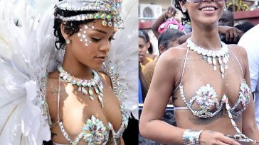 Leaked Slip Nude Magazine Rihanna Nip Influencers - Set Photoshoot Celine Dion's