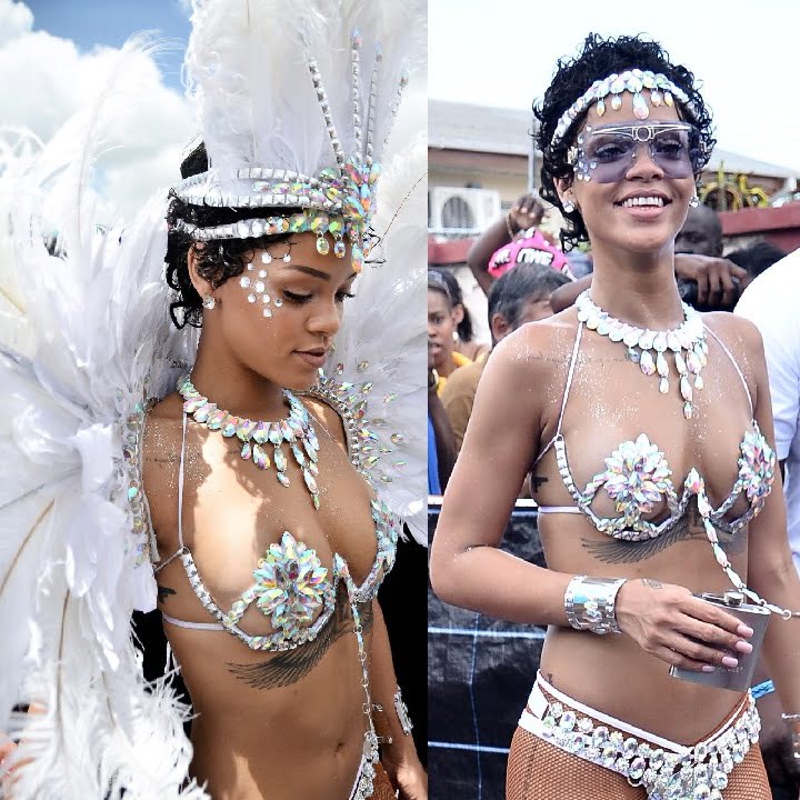 Rihanna Thong Bikini Picnic Photoshoot Set Leaked