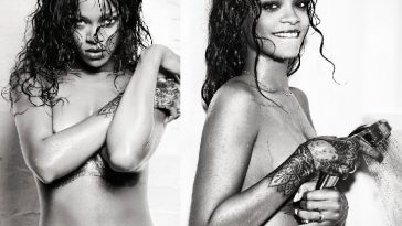 Rihanna Nude Shower Photoshoot Set Leaked