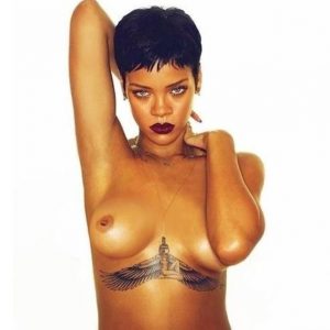 Rihanna Nude Topless Photoshoot Photos Leaked