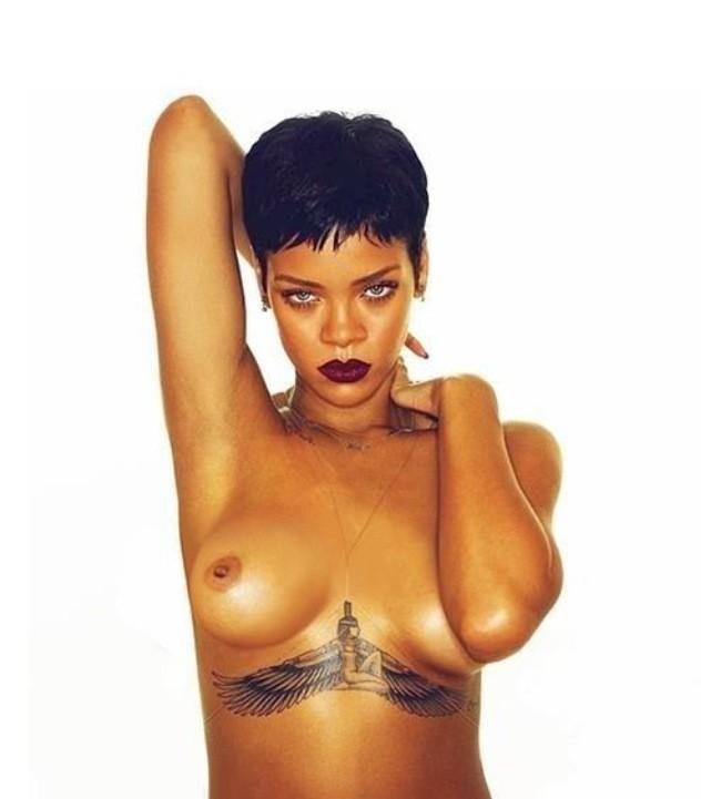 Rihanna Nude Topless Photoshoot Photos Leaked Thotslife Com