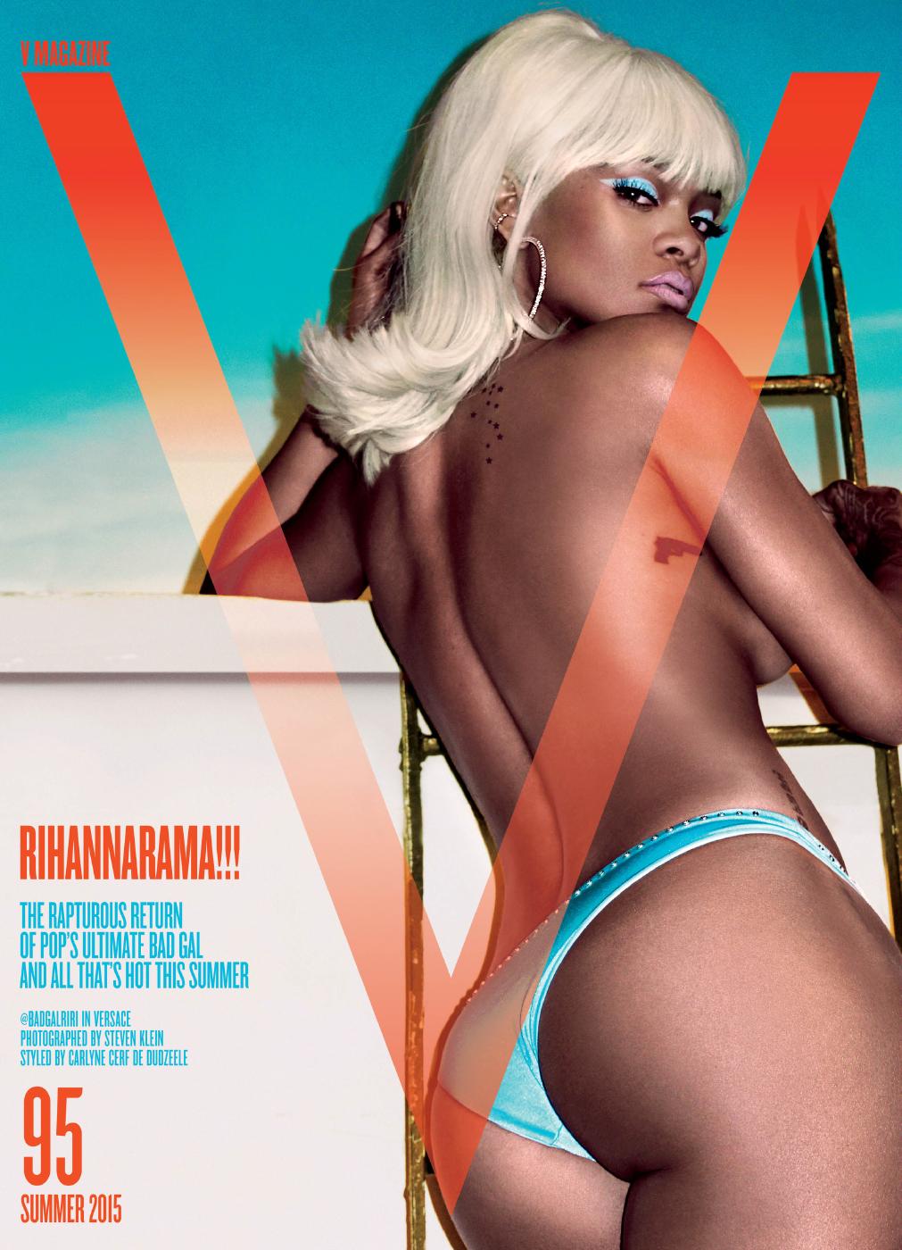 Rihanna Topless Magazine Photoshoot Leaked 6