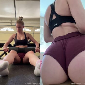 STPeach Booty Workout Fansly Video Leaked