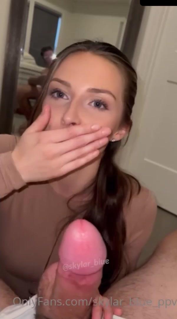 Skylar Blue Romantic Blowjob With Facial OnlyFans Video