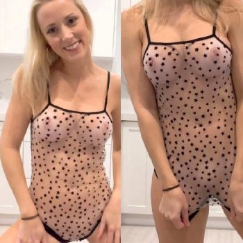 Vicky Stark Nude See Thru Lingerie Onlyfans Video Leaked