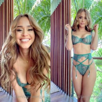 Yanet Garcia Green Lingerie Onlyfans Video Leaked